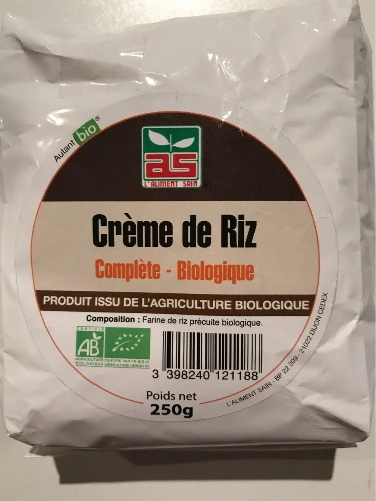 Crème de Riz