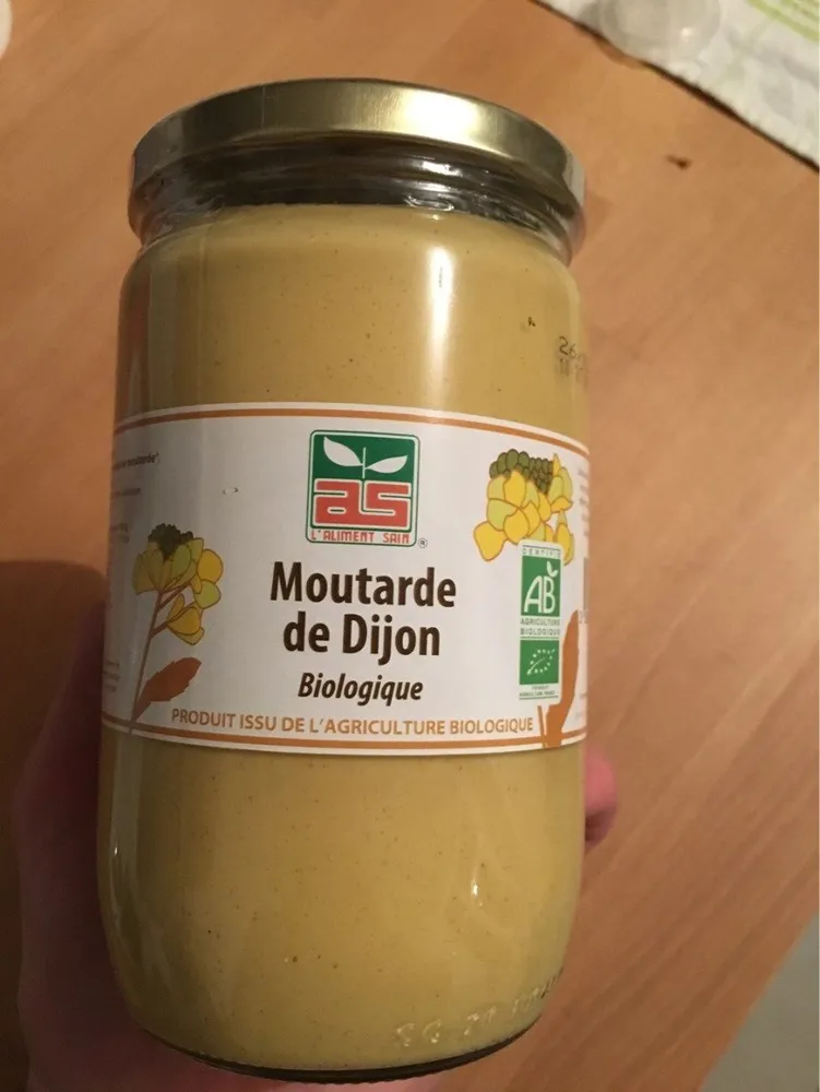 Moutarde de dijon bio
