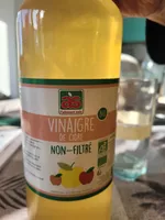 Vinaigre de Cidre Bio Non-Filtré