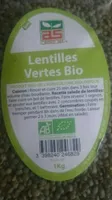 Lentilles vertes