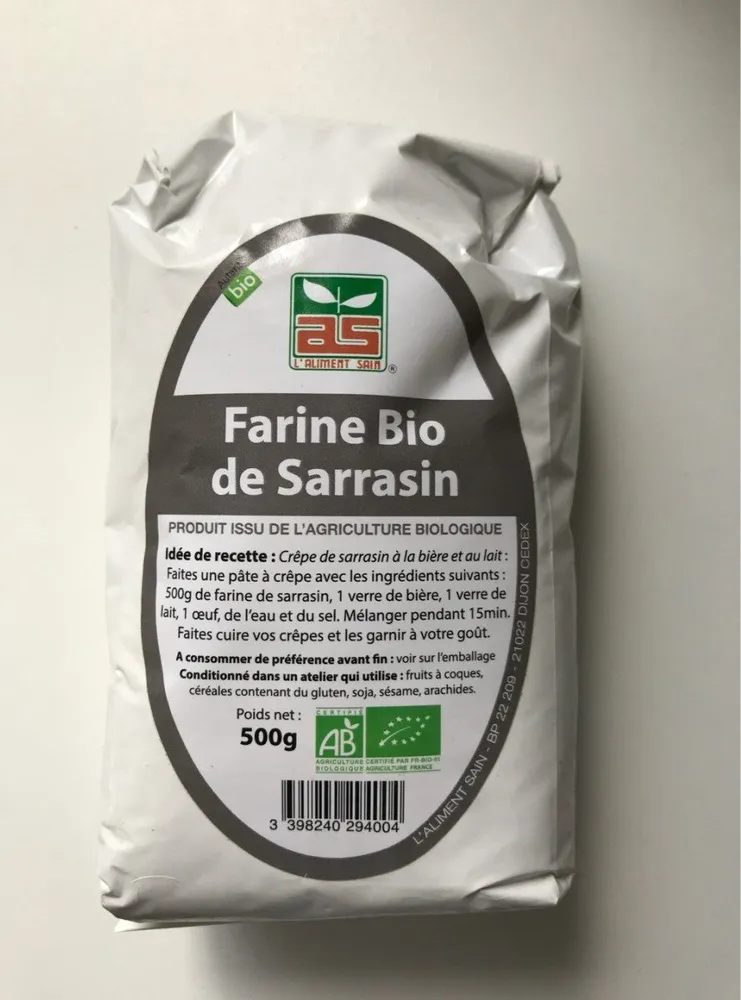 Farine bio de sarrasin