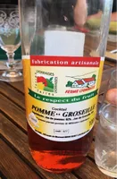 Coktail pomme grosseille