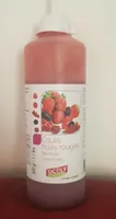 Coulis fruits rouges