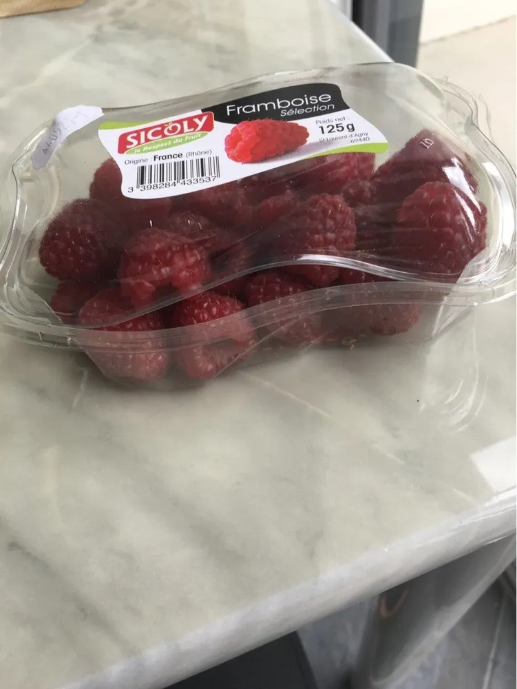 Framboises Entières Bio