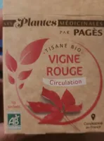 Tisane bio vigne rouge