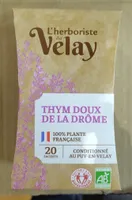 Infusion Thym doux de la Drôme