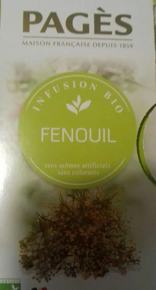 Infusion bio fenouil