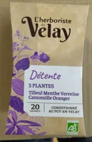 Infusion Bio Spéciale 5 Plantes