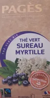Thé vert sureau myrtille