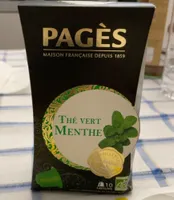 Thé vert Menthe
