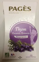 Infusion Bio Pagès Thym Lavande Romarin