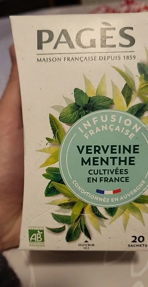 Infusion Verveine Menthe