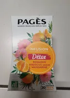 Infusion détox Romarin, Hibiscus saveur mandarine