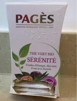 Thé vert bio Sérénité