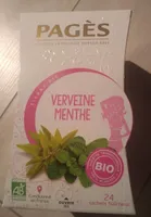 Infusion bio verveine menthe digestion