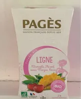 Tisane Ligne Citronnelle Thé vert saveur Mangue Cerise