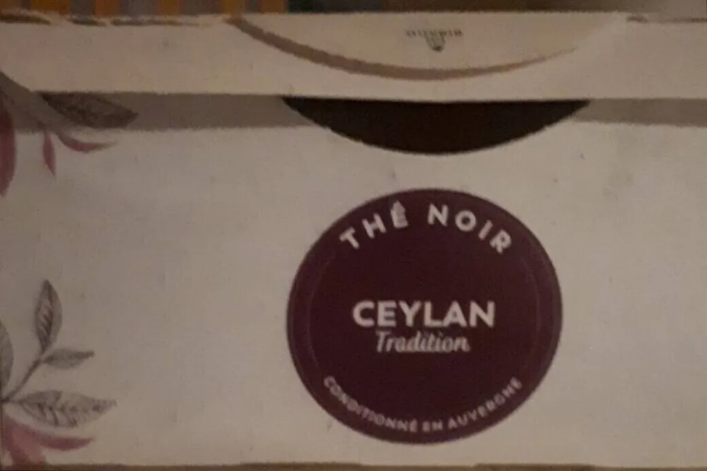 Thé noir