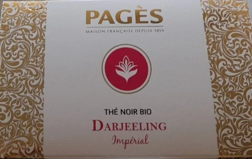 Thé Noir Bio Darjeeling Impérial