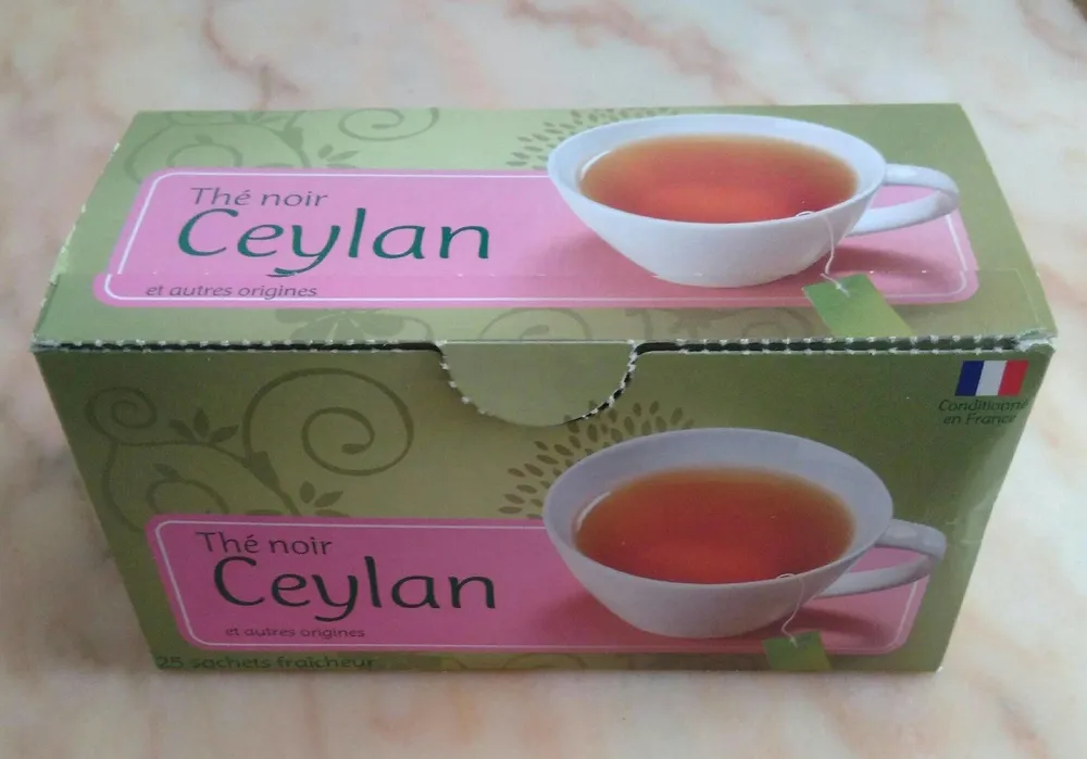 Thé noir Ceylan