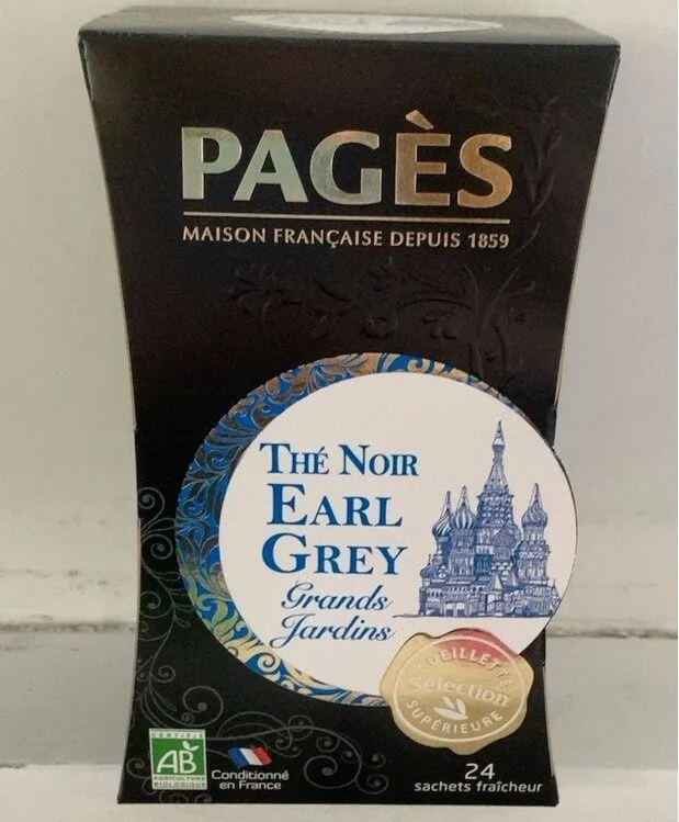 Thé noir Earl Grey