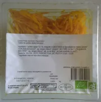 Carottes râpées fraîches