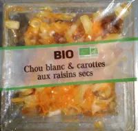 Chou blanc et carottes bio