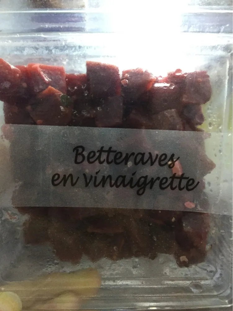 Bettraves en vinaigrette