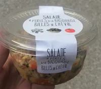 Salade de perles a la basquaise billes de chevres