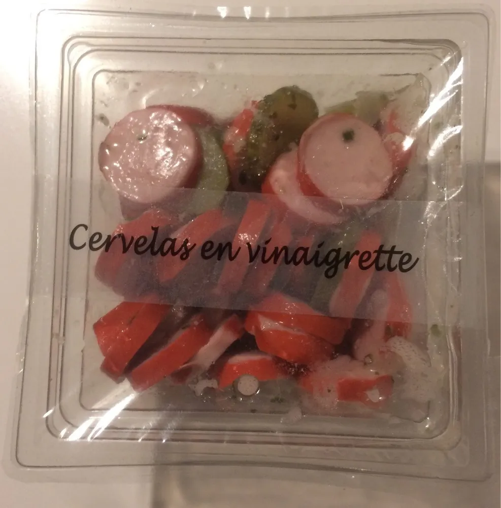 Cervelas en Vinaigrette