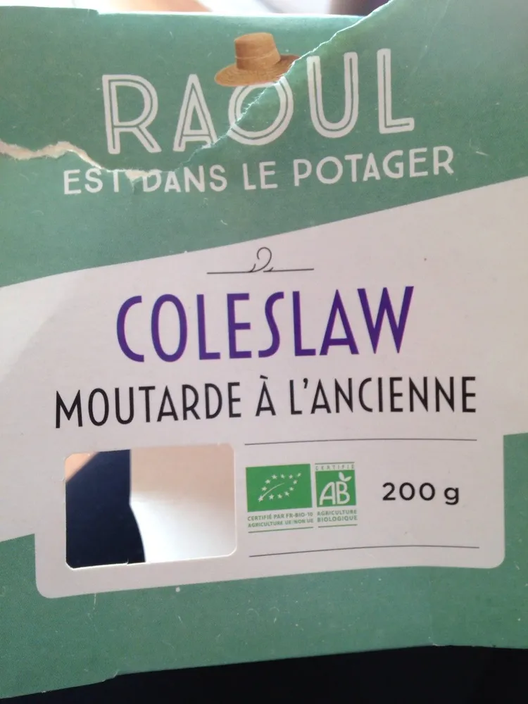 Coleslaw moutarde à l'ancienne