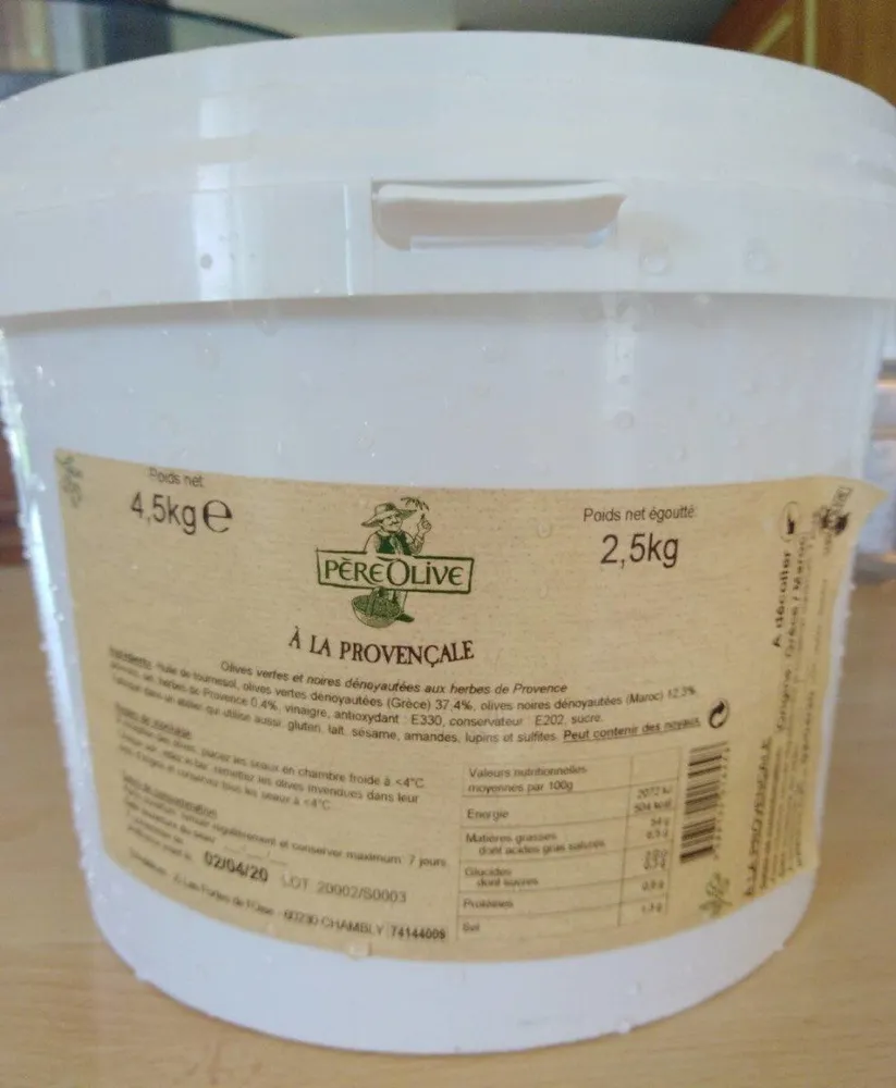 Père olive à la provençale