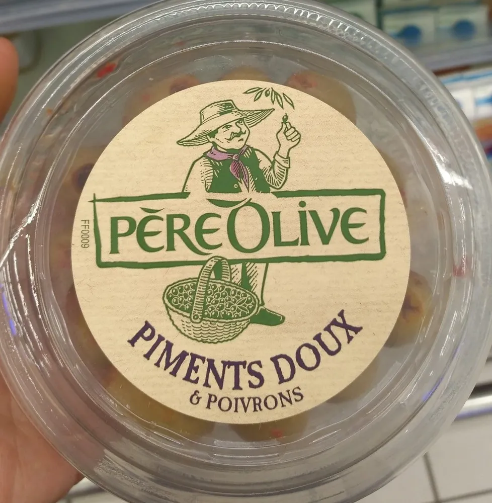 Olives vertes dénoyautées au piment