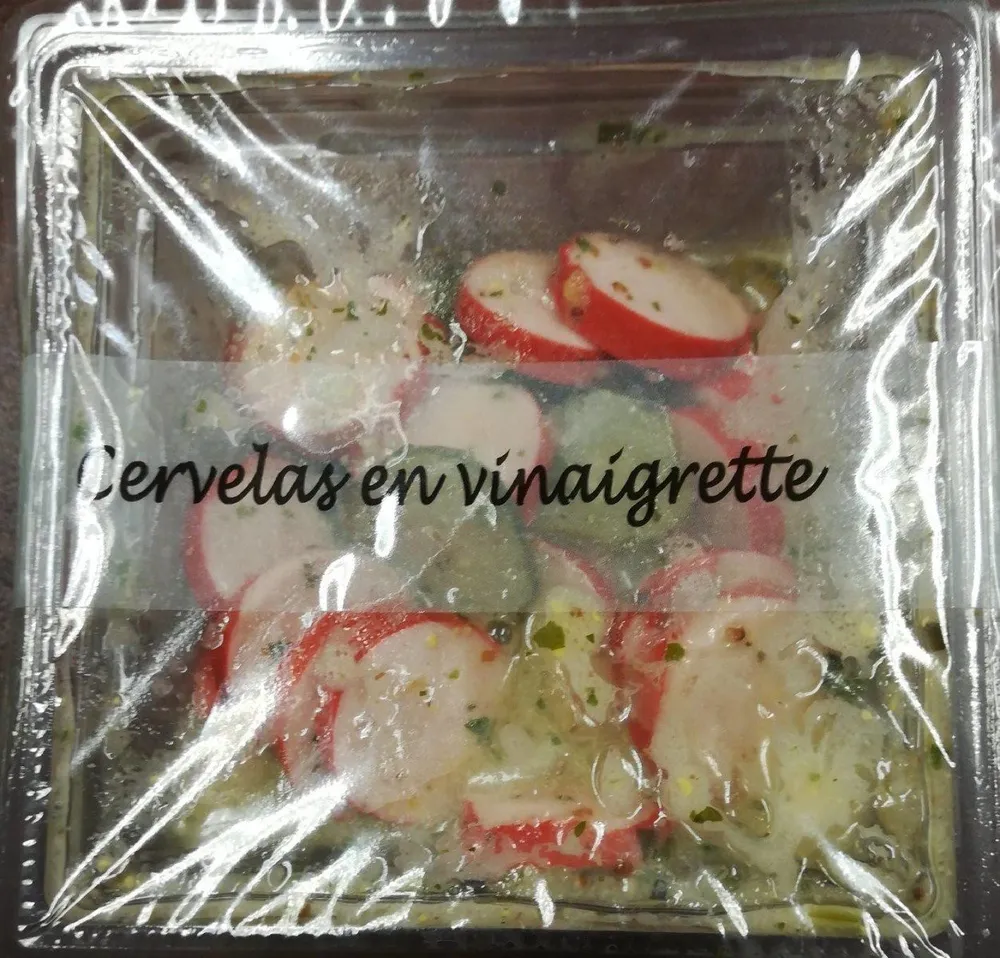 Cervelas en vinaigrettes