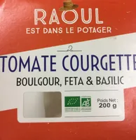 Tomate Courgette Boulgout, Feta et Basilic