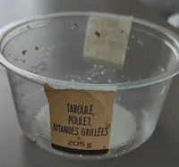 Taboulé poulet et amandes grillé