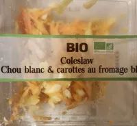 Coleslaw choux blanc et carottes au fromage blanc