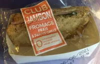 Club jambon fromage frais et panais grillé