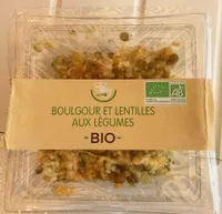 boulgour et lentilles aux legumes
