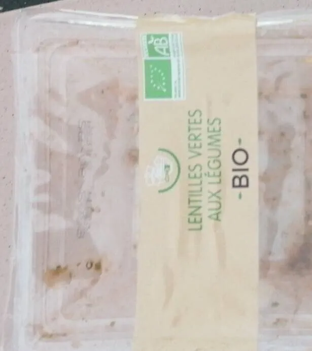Lentilles vertes aux legumes