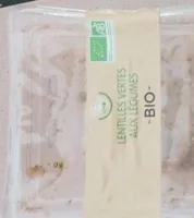 Lentilles vertes aux legumes