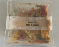 Poivrons feta et olives