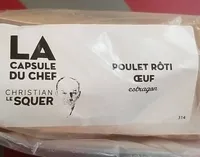 Sandwich poulet roti oeuf