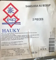 Samoussa au boeuf