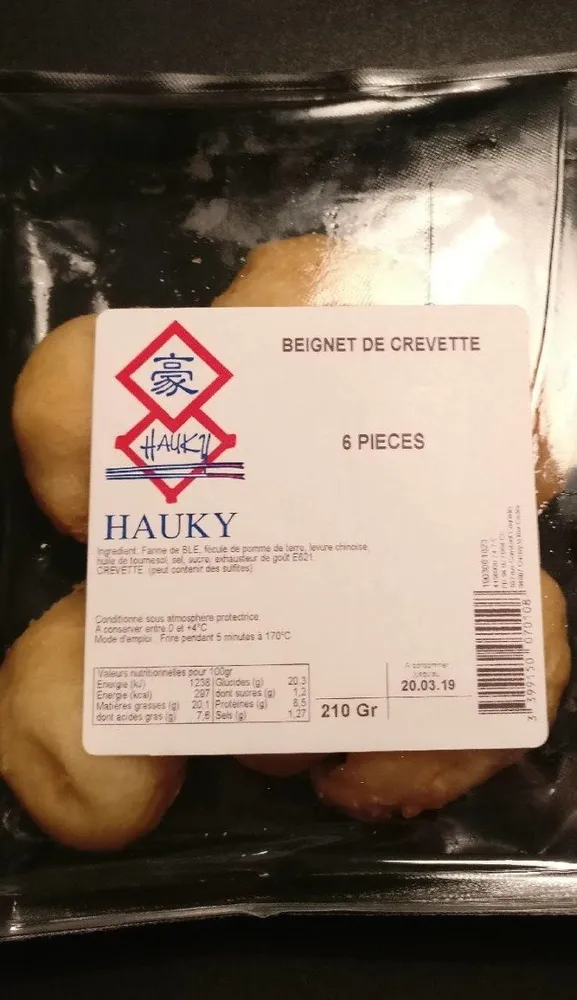 Beignet de crevette