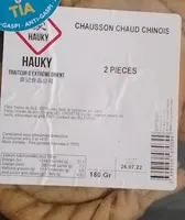 Chausson chaud chinois