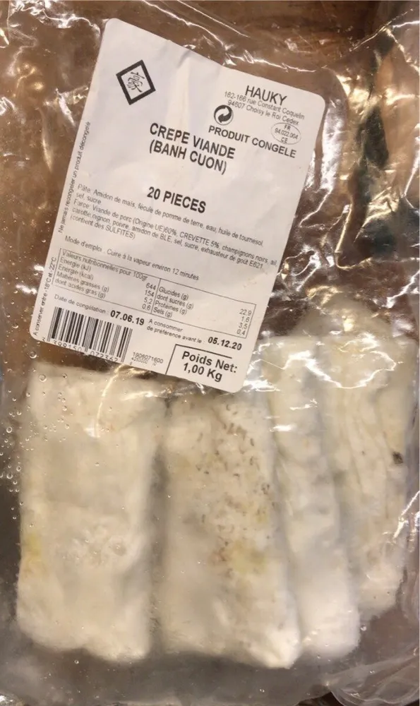Crepe viande (Banh Cuon)