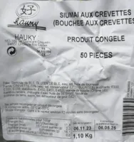 Siumai aux crevettes