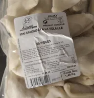 Mini samoussa a la volaille