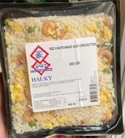 Riz cantonais aux crevettes