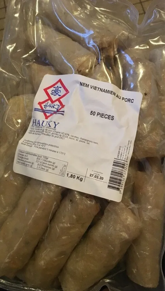 Nem vietnamien au porc